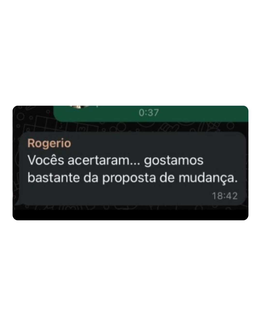 Depoimento Cliente 6